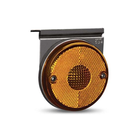 Imagem de LANTERNA ADAPTACAO AMARELA COM HASTER para LANTERNA LED UNIV