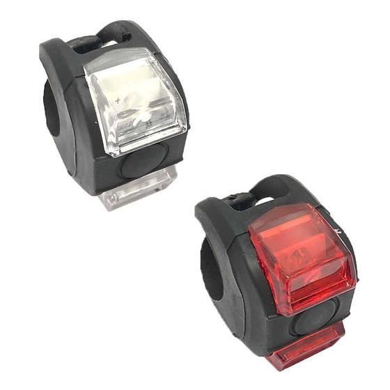 Imagem de Lanterna Bike Pisca Led Elleven Kit 2 Unidades Sinalizador