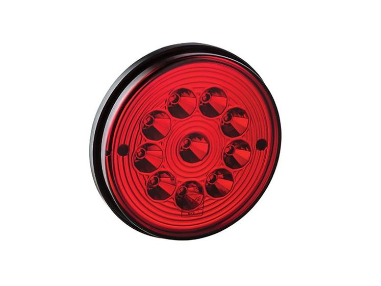 Imagem de Lanterna Carreta Implementos Multifunção 12V - Vermelha