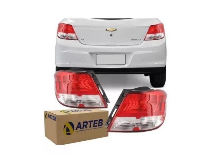 Imagem de Lanterna Cristal Arteb Traseira Chevrolet Onix 2012-2019 --ESCOLHA O LADO