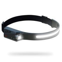 Imagem de Lanterna de Cabeça com Sinalizador: Iluminação e Segurança para suas Atividades ao Ar Livre.