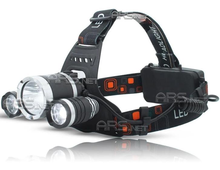 Lanterna De Cabeça Profissional Farol Led Recarregável Forte - LUATEK ...