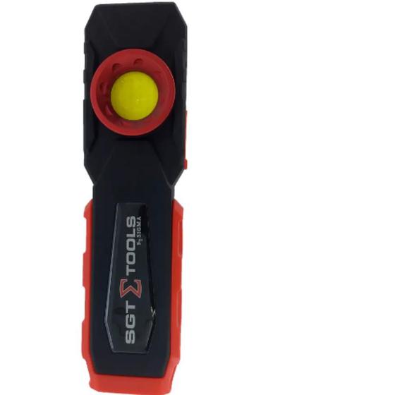 Imagem de Lanterna de inspecao led cob recarregavel 10w  600lm - sgt-8502 - sigma tools