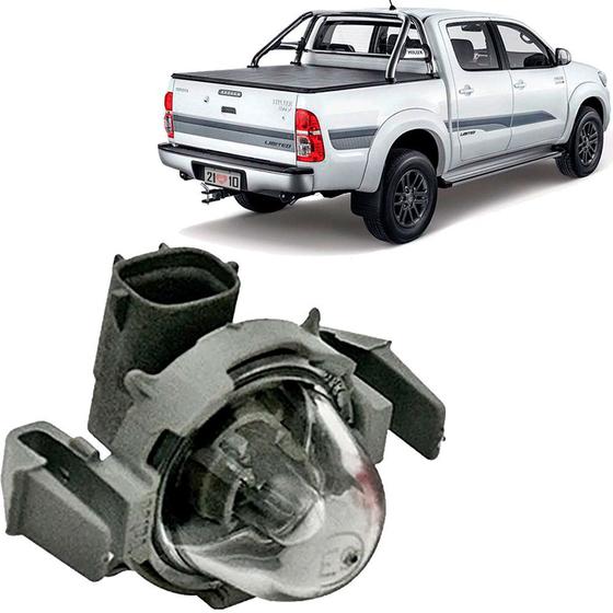 Imagem de Lanterna De Placa Hilux 2005 06 07 08 09 A 2014 Com Soquete