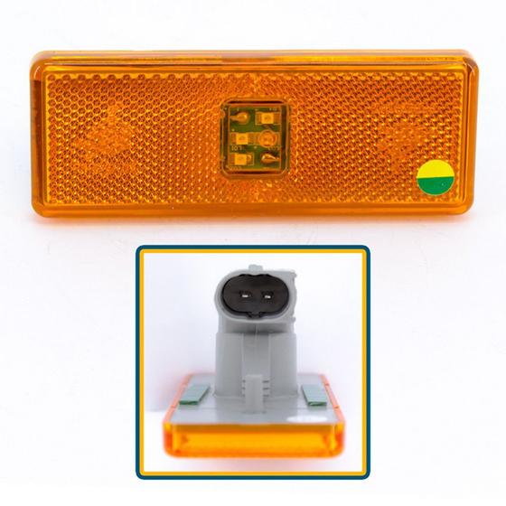 Lanterna de seta Led lateral Mercedes Actros / Atego / Axor - Pradolux Menor preço em Lanterna de seta Led lateral Mercedes Actros / Atego / Axor - Pradolux