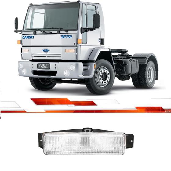 Lanterna dianteira cristal le ford cargo em acrílico Menor preço em Lanterna dianteira cristal le ford cargo em acrílico