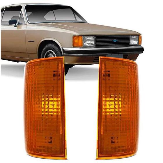 Lanterna Dianteira Pisca Chevrolet Opala Caravan 1988 a 1992 D20 Veraneio Bonanza 1993 em Diante Ambar Lado Esquerdo Menor preço em Lanterna Dianteira Pisca Chevrolet Opala Caravan 1988 a 1992 D20 Veraneio Bonanza 1993 em Diante Ambar Lado Esquerdo