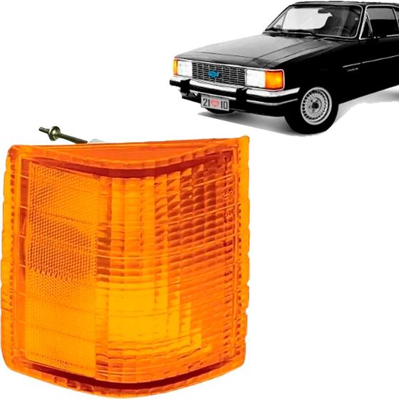 Imagem de Lanterna Dianteira Pisca Opala Caravan 80/86 D20 A20 C20 Laranja Âmbar Ld
