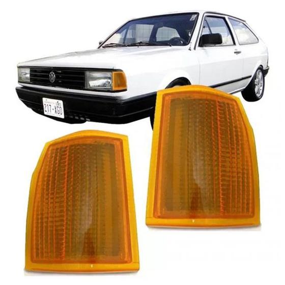 Lanterna Dianteira Pisca Volkswagen Gol Voyage Parati Saveiro 1987 a 1990 Ambar Lado Esquerdo Menor preço em Lanterna Dianteira Pisca Volkswagen Gol Voyage Parati Saveiro 1987 a 1990 Ambar Lado Esquerdo