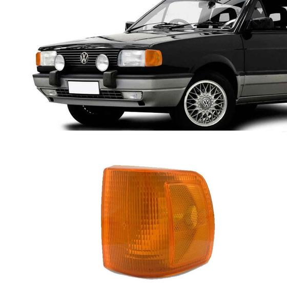 Imagem de Lanterna Dianteira Saveiro Voyage Gol Parati G1 Ate 1994 Le Amarelo Encaixe Arteb