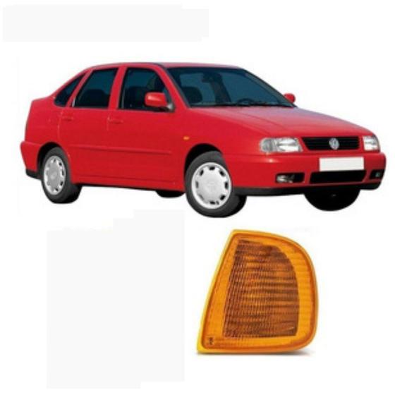 Imagem de Lanterna Dianteira VW Polo Classic Esquerda  Amarela  97145 HT