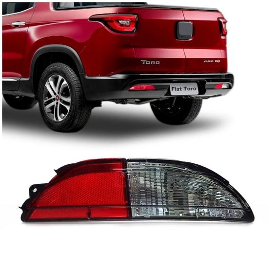 Imagem de Lanterna Fiat Toro Parachoque Refletor Refletiva