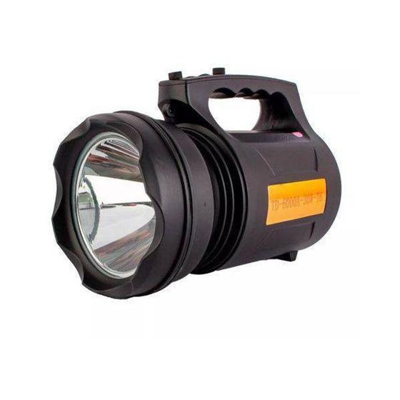 Imagem de Lanterna Holofote T6 30w + Potente + Bateria P/ Pesca E Caça - B-Max