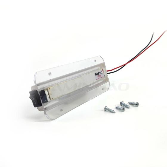 Imagem de Lanterna Interna LED Multi Flash Régua 12V 12cm com Interruptor 