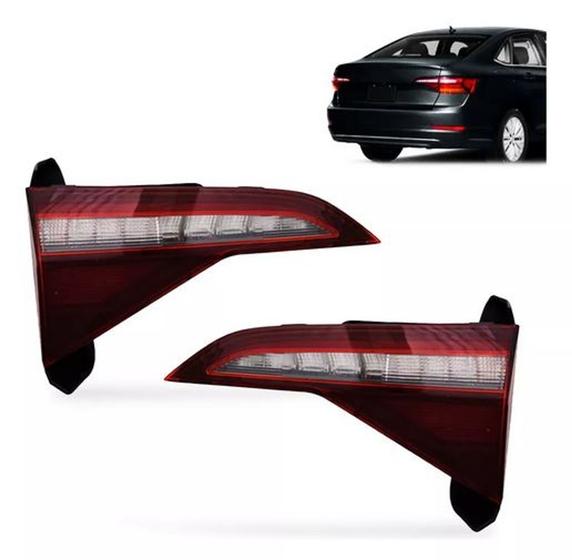 Imagem de Lanterna Jetta Sedan 2019 2020 2021 2022 2023 2024 Mala Com Led Esquerdo