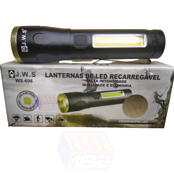 Imagem de Lanterna Jws Ws-606 Led P90 Com Led De Mesa 2580000W