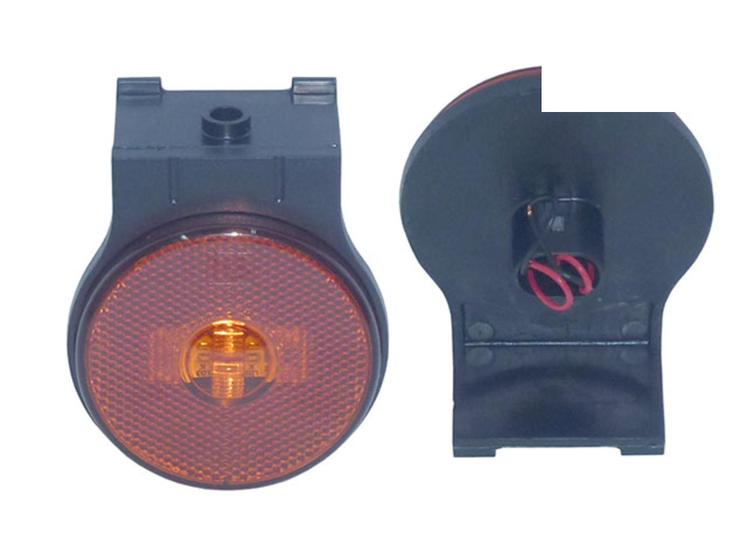 Imagem de Lanterna lat.led bivolt c/sup.fixo ambar carreta 210103160