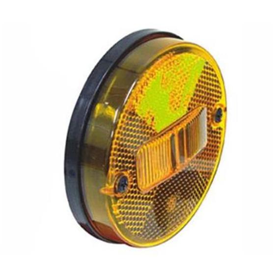 Imagem de Lanterna Lateral compativel guer ra Amarelo 1 Led Bivolt Conector Selado