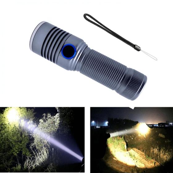 Imagem de Lanterna  Led Cree Caça Pesca Ideal Para Pescaria Patrulha Policial 1SHOP128000WCI