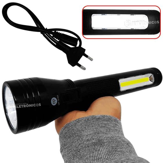 Imagem de Lanterna Led Farolete 10W + 15W Grande Iluminação Alta Qualidade DP9168