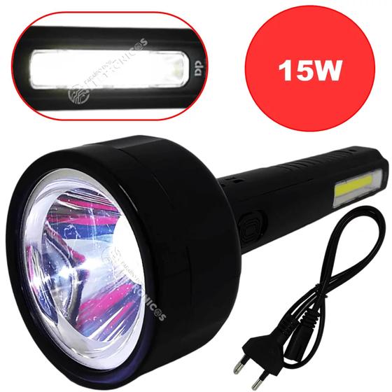 Imagem de Lanterna Led Farolete 15w Grande Iluminação Alta Potencia DP9169