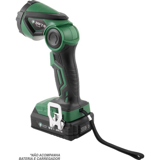 Imagem de Lanterna LED Interc. 18V sem Bateria/Carregador Ild 1809 DWT