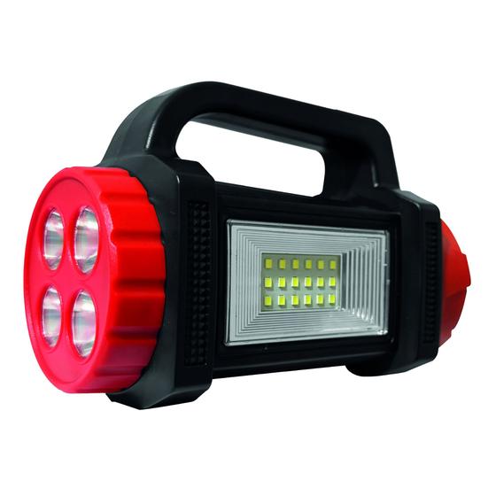 Imagem de Lanterna Led Lampião com Alça Camping Pesca Cob Led 3 Modos Luz Carregamento Solar USB 3W