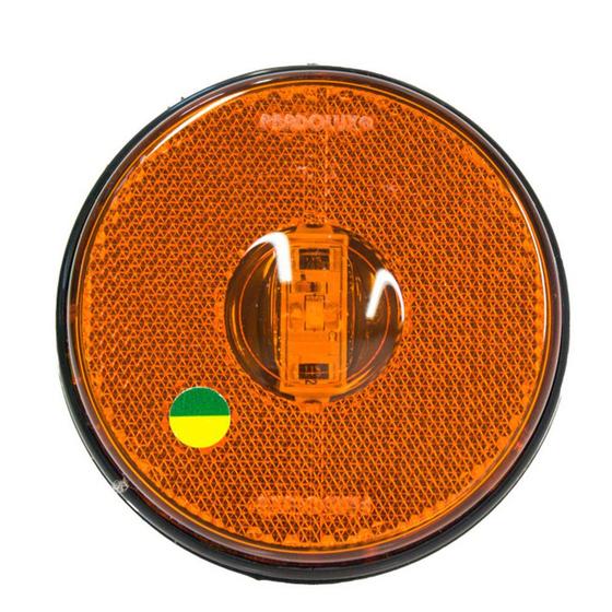 Imagem de Lanterna led lateral Carreta Guerra com cabos - Ambar