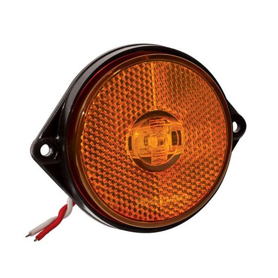 Imagem de Lanterna led lateral com chicote - Ambar