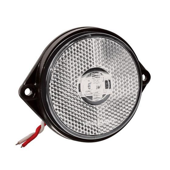 Lanterna led lateral com chicote - Cristal - Pradolux Imagem de Lanterna led lateral com chicote - Cristal