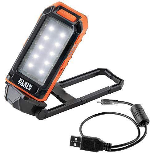 Imagem de Lanterna LED Recarregável com Kickstand e Carabiner para Trabalho e Camping