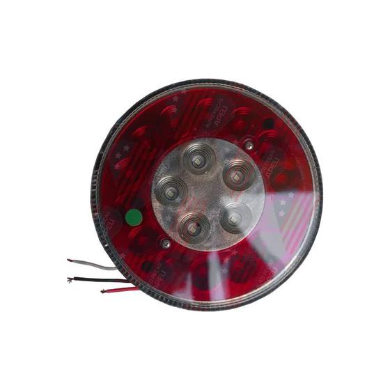 Imagem de Lanterna led traseira - universal - 19 leds/ vermelho e cristal - pl08200067