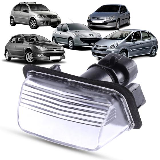 Imagem de Lanterna Luz de Placa Citroen C3 2003 até 2012 Xsara Picasso Peugeot 206 207 307