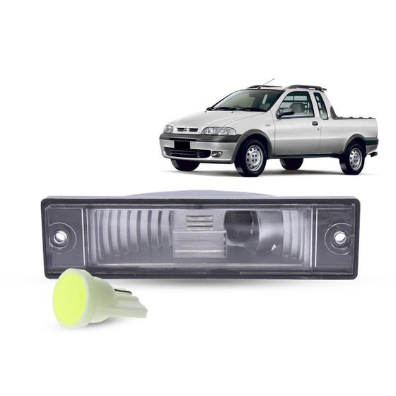 Imagem de Lanterna Luz De Placa + LED Fiat Strada 2002 2003 2004 2005 2006 2007 2008