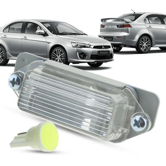 Imagem de Lanterna Luz de Placa + LED Mitsubishi Lancer 2011 2012 2013 2014 2015 2016 2017 2018 2019 2020