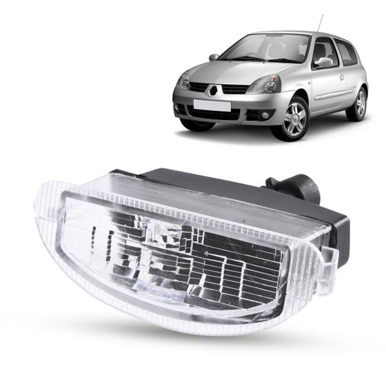 Imagem de Lanterna Luz De Placa Renault Clio Hatch 1999 2000 2001 2002 2003 2004 2005 2006 2007 2008 2009 2010 2011 2012 Externa