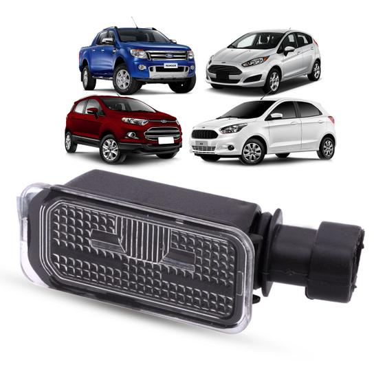 Imagem de Lanterna Luz de Placa + Soquete Ford Ranger Ecosport Edge New Fiesta Hatch Ka+ Sedan Ka Hatch Focus Hatch