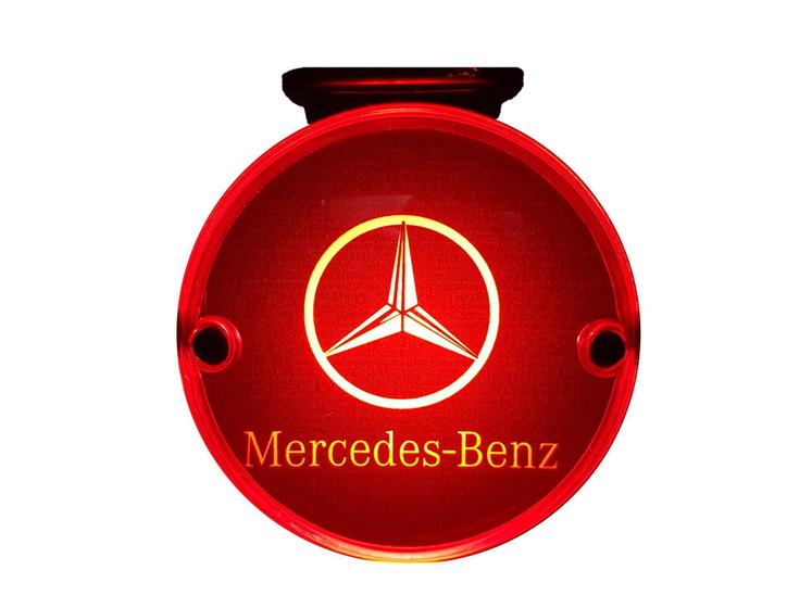 Imagem de Lanterna Maria Smart Mercedes Benz Base Prata
