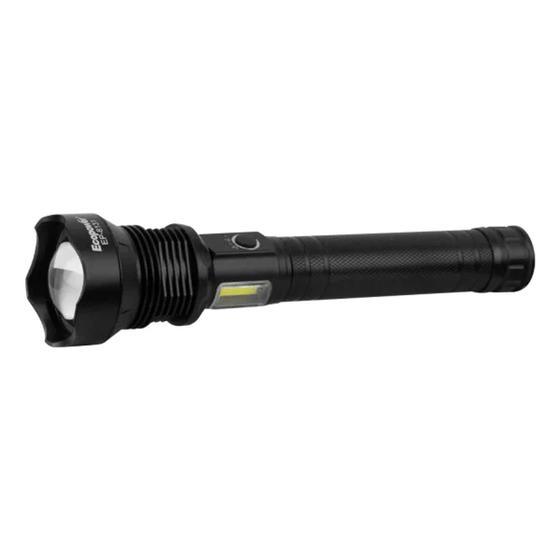 Imagem de Lanterna Militar Tática - Recarregável - ULTRA FORTE - Ecopower - 2500 Lumens -  A prova d'água IPX4