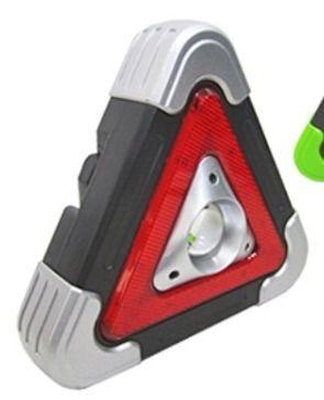 Imagem de Lanterna  modelo triangulo com led cabo usb cinza