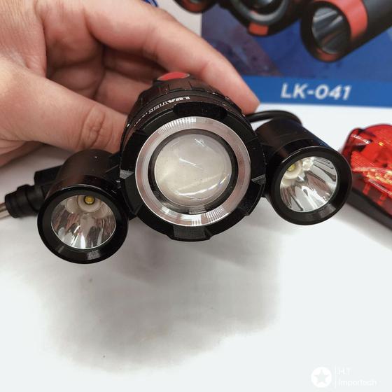 Imagem de Lanterna Multifuncional 2x1 Cabeça/bike Lua Tek Lk-041