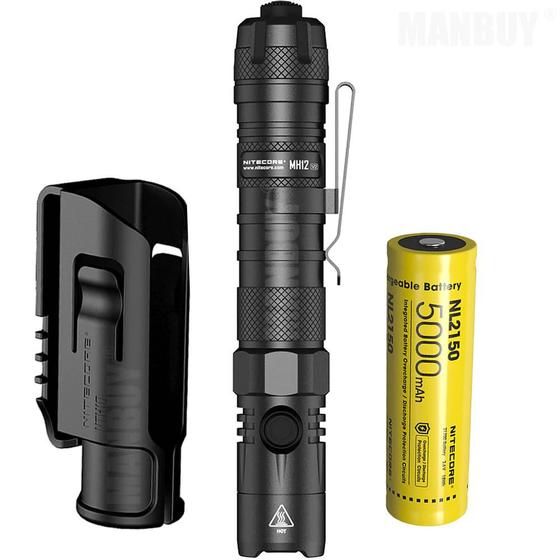 Lanterna Nitecore Mh12 V2 1200 Lumens Com Bateria 5000 mah Menor preço em Lanterna Nitecore Mh12 V2 1200 Lumens Com Bateria 5000 mah