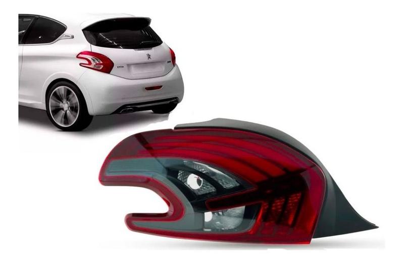 Imagem de Lanterna peugeot 208 le fume c/led imp.