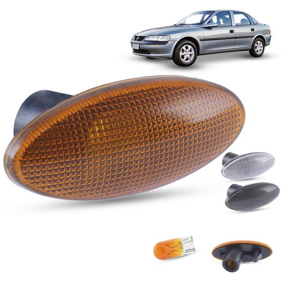 Imagem de Lanterna Pisca Seta Lateral + Lâmpada Chevrolet Vectra 1997 1998 1999 2000 2001 2002 2003 2004 2005