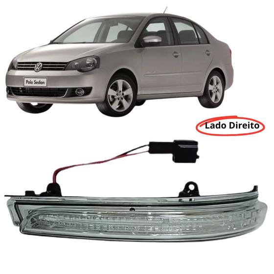 Imagem de Lanterna Pisca Seta Retrovisor Vw Gol Saveiro Polo Up Fox Crossfox Spacefox 2010 A 2021