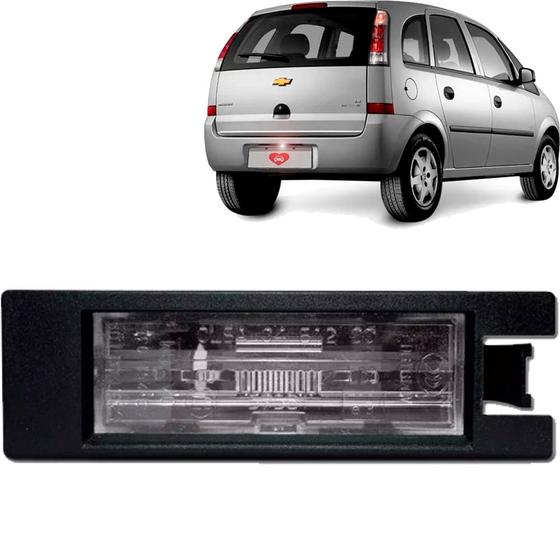 Imagem de Lanterna Placa Spin Cobalt Cruze Corsa Meriva Astra Vectra 02 a 12 Acrílico