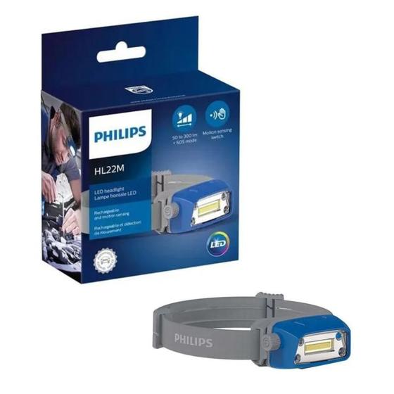 Menor preço em Lanterna Profissional De Cabeça Philips HL22M Em Led
