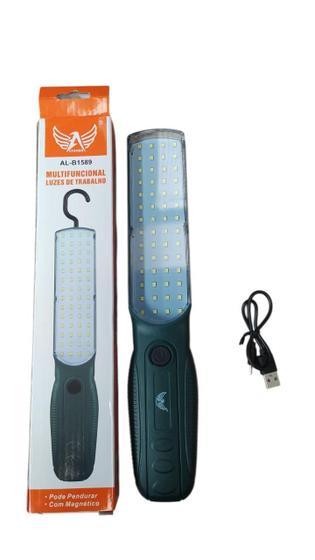 Imagem de Lanterna recarregável 48 leds multifuncional luzes de trabalho altomex al-b1589 b-max