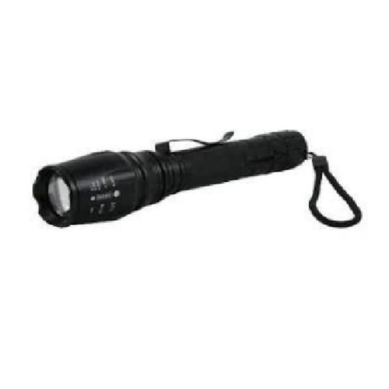 Imagem de Lanterna Recarregavel Led Tatica Mod 2891 Com Sinalizador