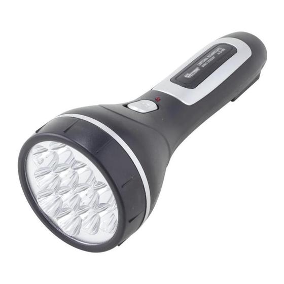 Imagem de Lanterna Recarregavel Western Longa 12 Leds Bivolt